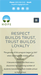 Mobile Screenshot of hopenh.org